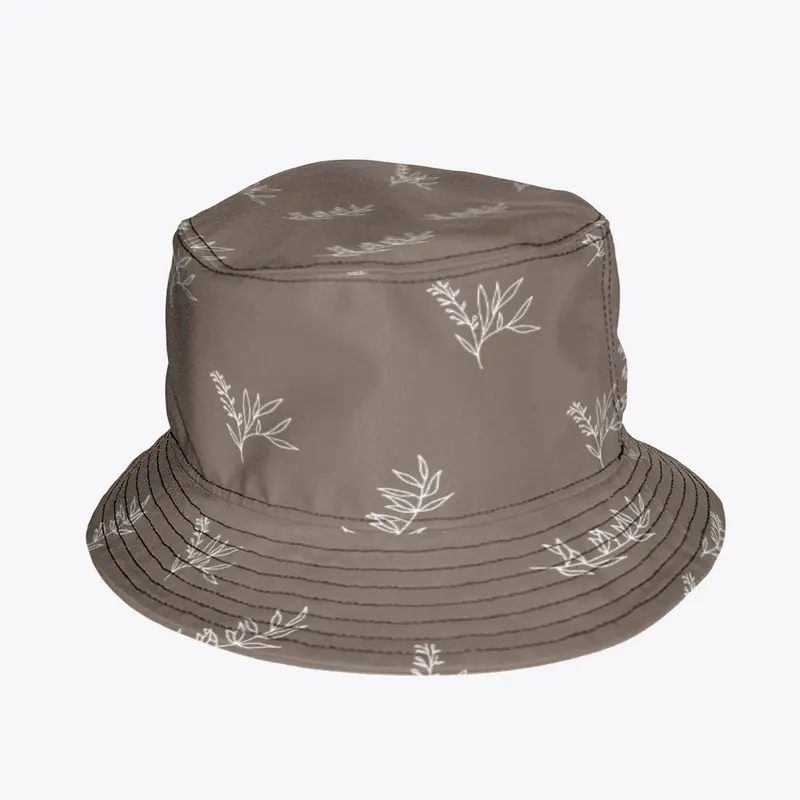 Aesthetic Leaf Bucket Hat