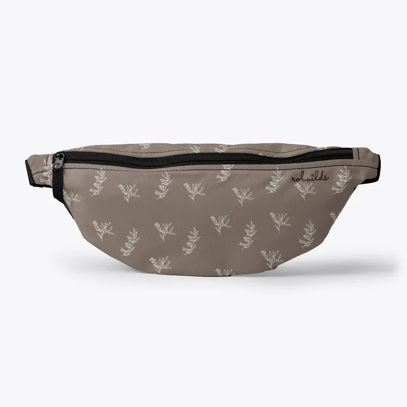 Aesthetic Leaf Fanny Pack